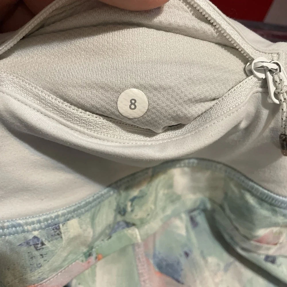 Lululemon Size 8 Run‎ Speed Shorts Frangipani Fresh Teal Green Sz 8